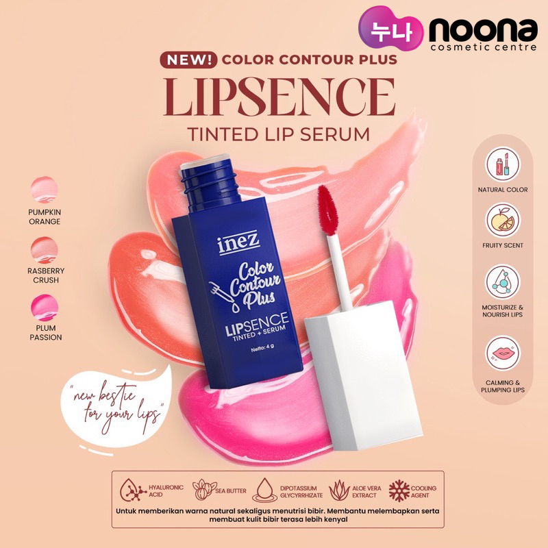 INEZ LIPSENCE TINTED + SERUM