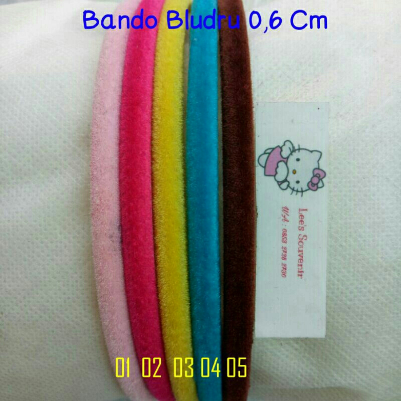 Bando Bludru 0,6 Cm