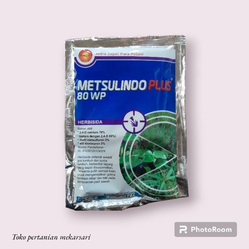 HERBISIDA METSULINDO PLUS 80 WP 40gr