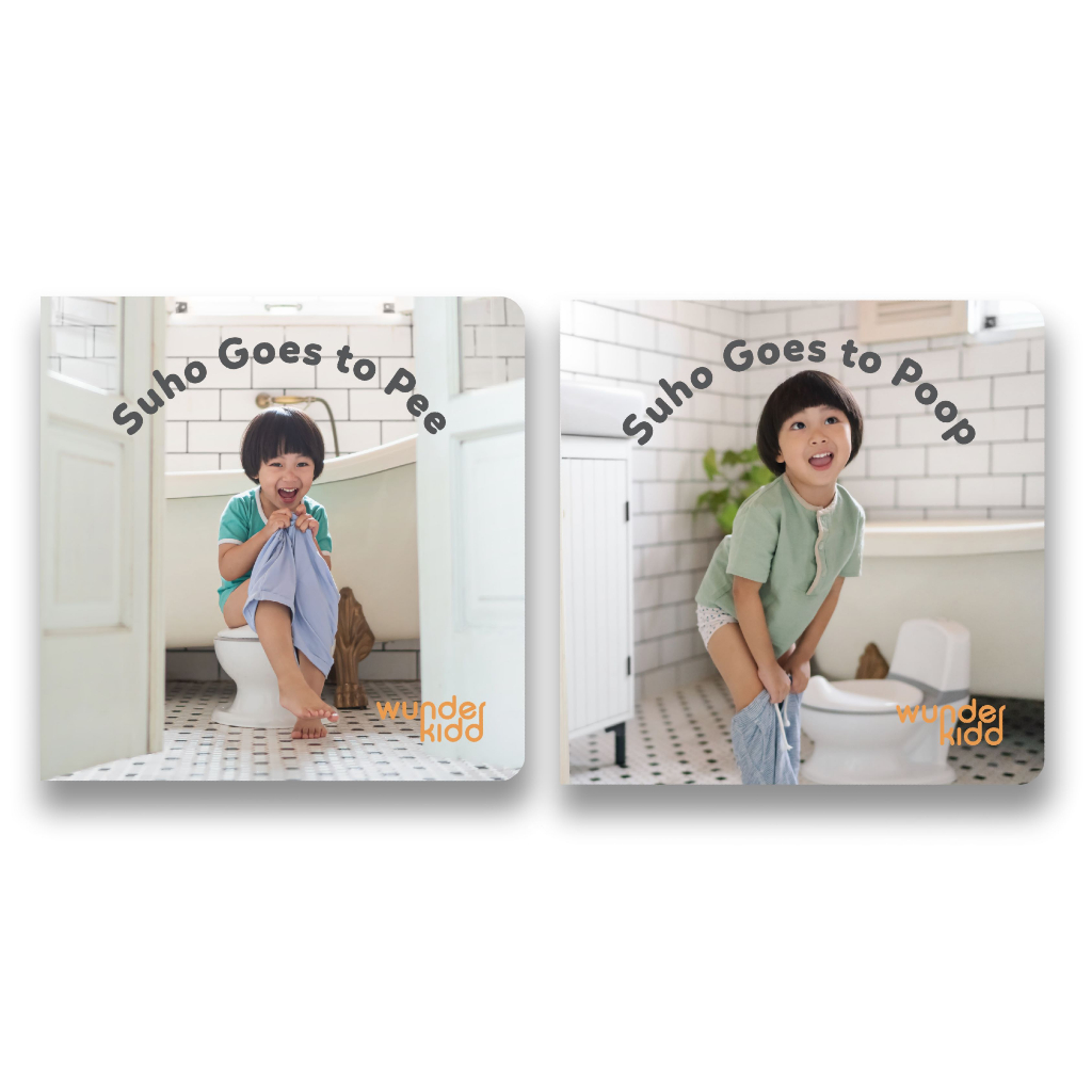 Potty Learning Bundle - Wunderkidd - Board Book Anak Inggris