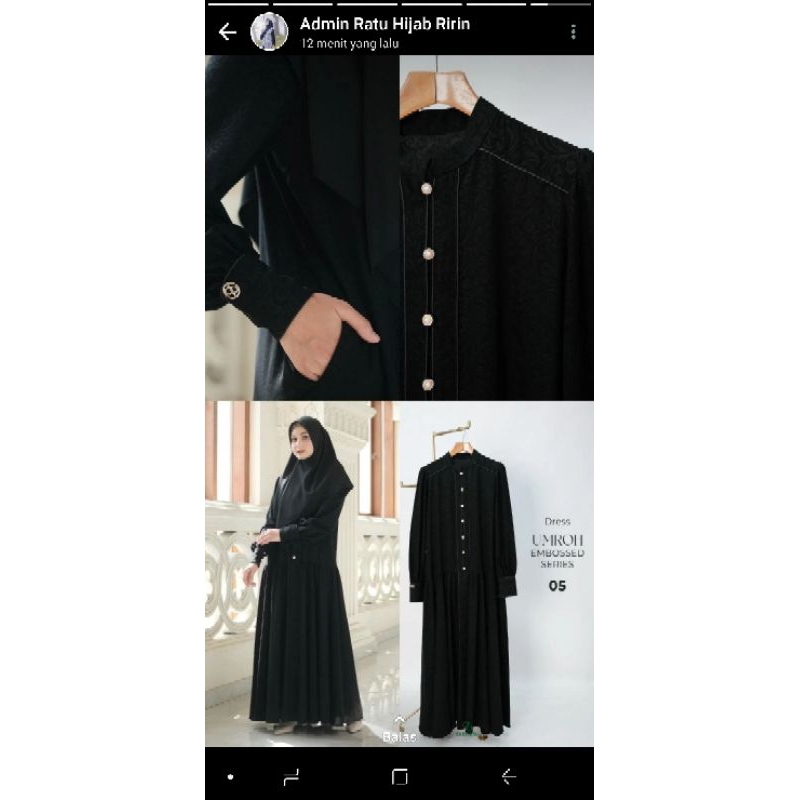 gamis embos umroh greenism