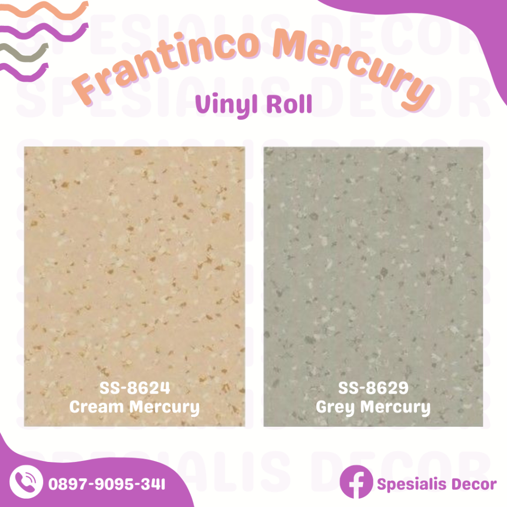 Frantinco Mercury Vinyl Roll