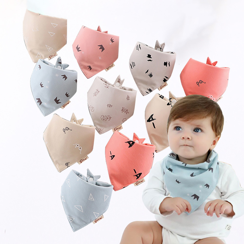 UCLI COD  Celemek Makan Bayi / Slabber Segitiga Bayi / Bib Segitiga