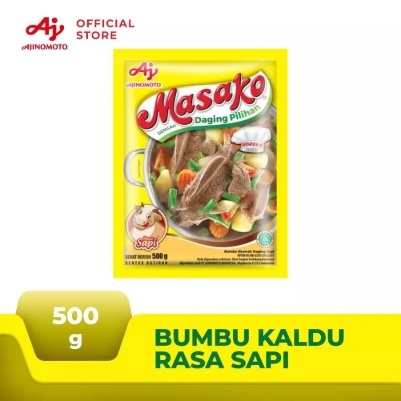 MASAKO BUMBU RASA SAPI/AYAM 500gr