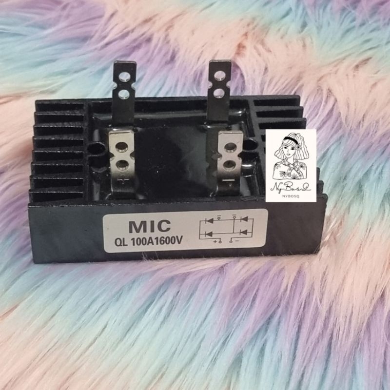 DIODA BRIDGE 100A QL100A QL 100A MIC 1600V