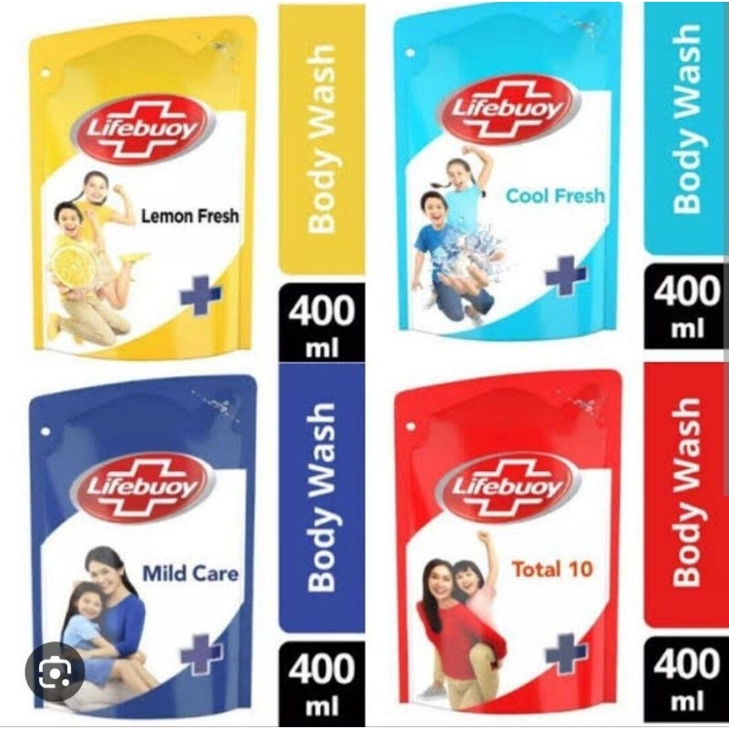 LIFEBUOY 400 ML (MIX)