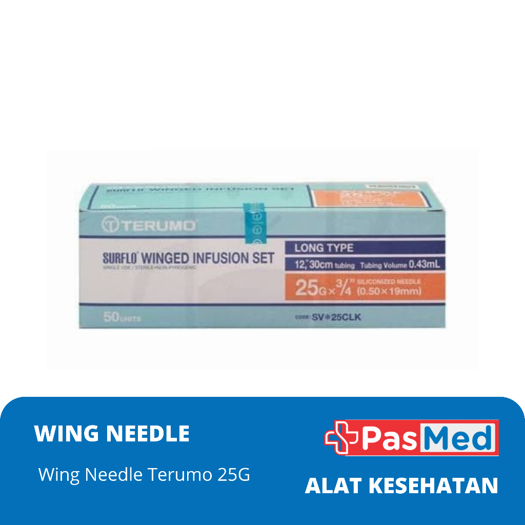 WINGNEDLE 25G |PASMED | TERUMO