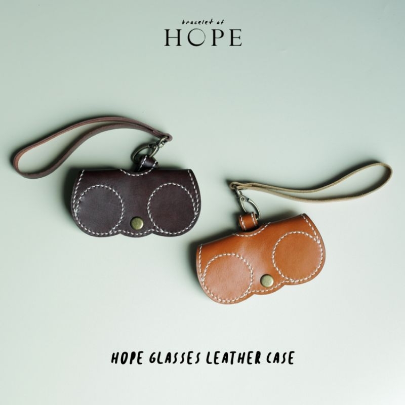 Hope Glasses Leather Case