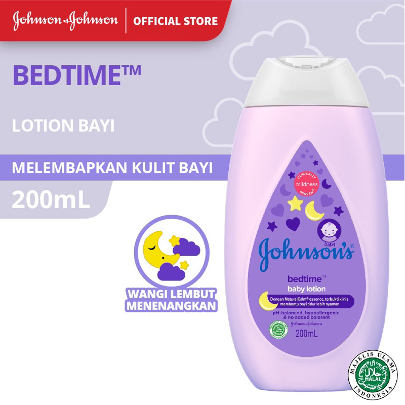 Johnsons Lotion Bedtime 200ml