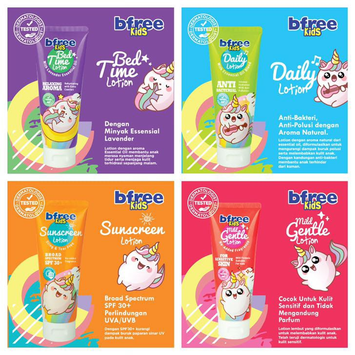 Bfree Suncreen Lotion Anak SPF 30+