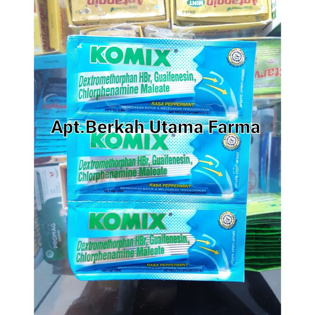 Komix Peppermint Sachet 7 ml
