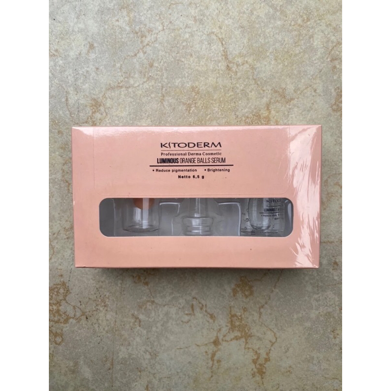 kitoderm luminous orange balls serum