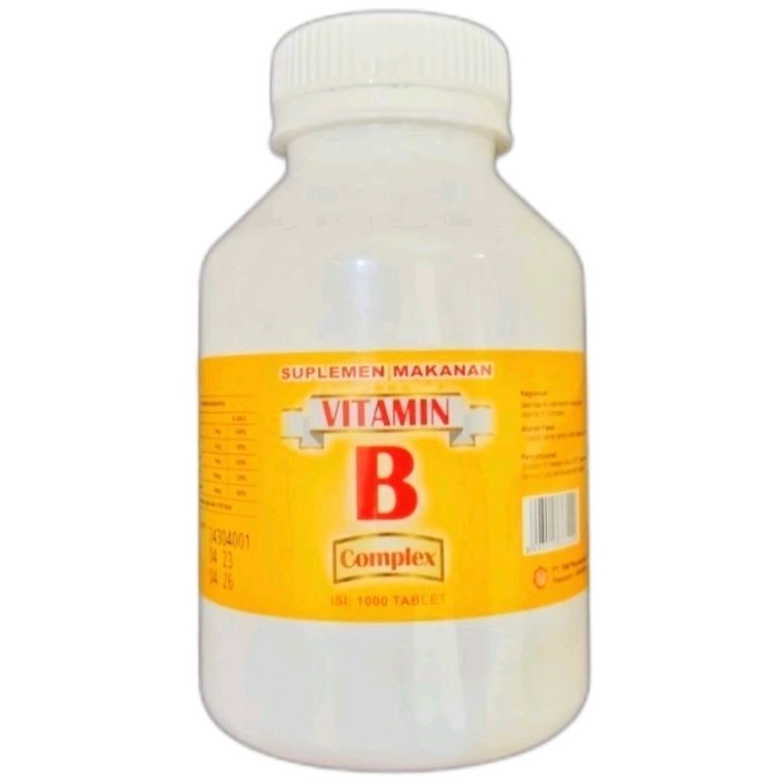 VITAMIN B COMPLEX Tablet (1000's /Botol) - PIM