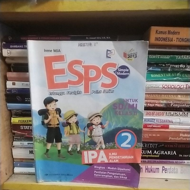 buku esps ipa kelas 2 sd