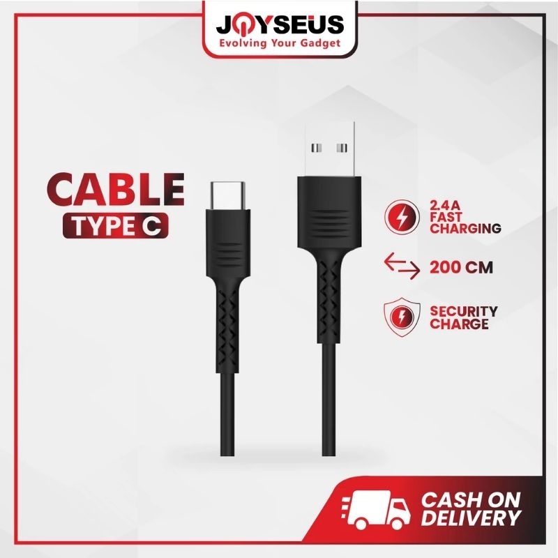Joyseus Kabel Data Type C 2 Meter