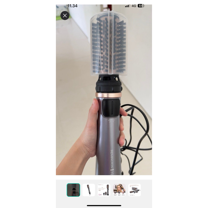 remington keratin protect auto rotating