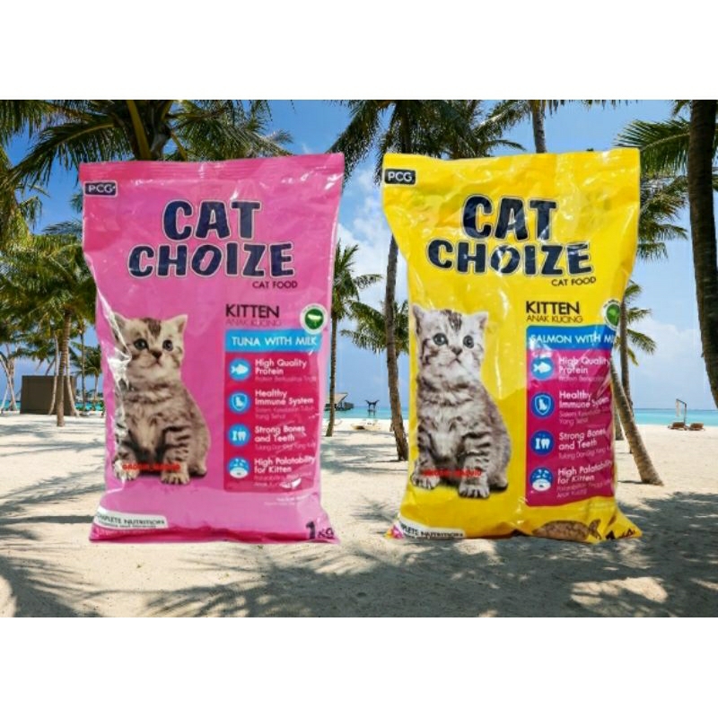 Makanan kucing Cat choize murah