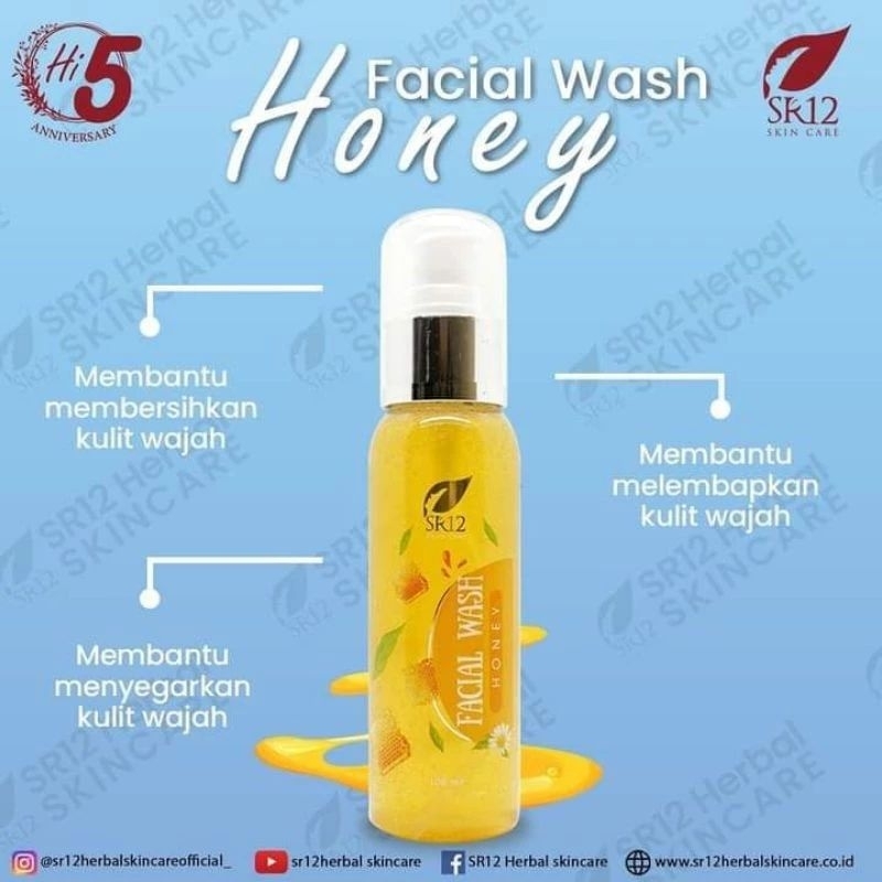 Facial Wash Honey