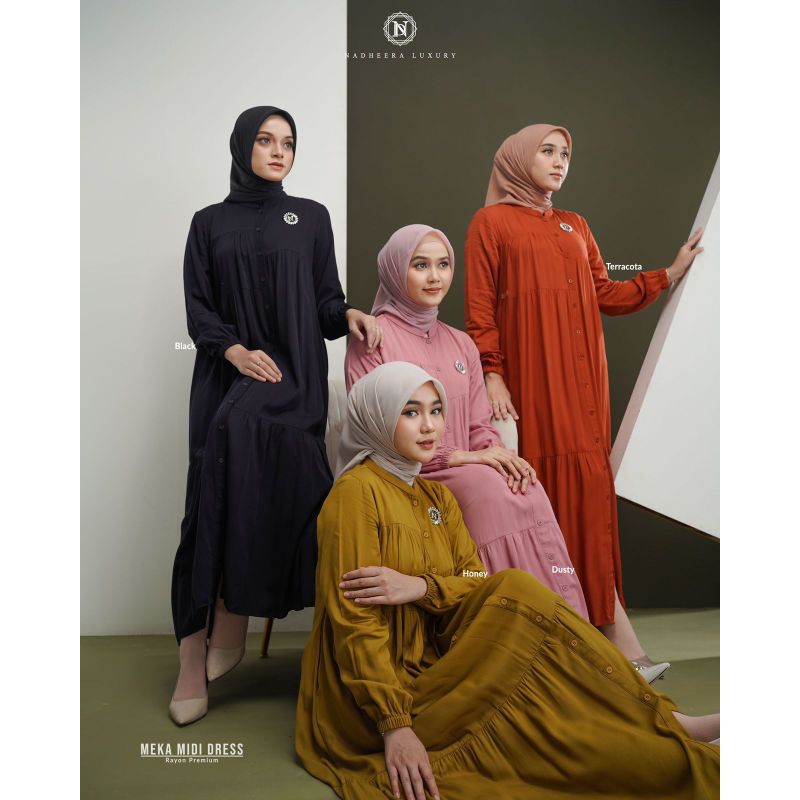 MEKA MIDI DRESS