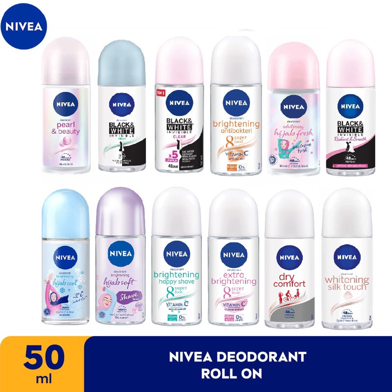 NIVEA Deodorant Roll On ALL VARIAN