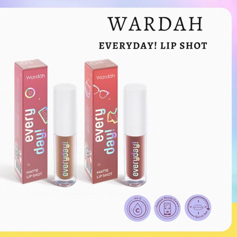 WARDAH EVERYDAY MATTE LIP SHOT