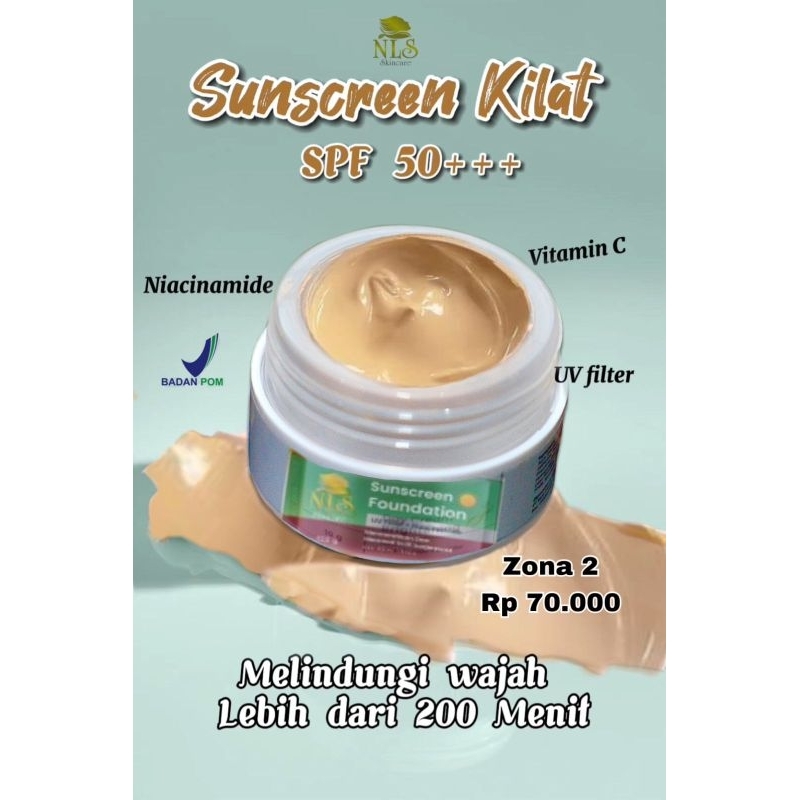 SUNSCREEN NLS SKINCARE new