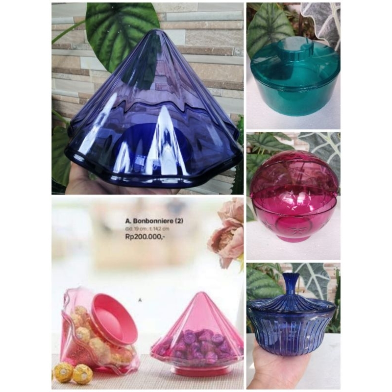 Celebrations tupperware / candy dish tupperware / bon bon tupperware  (1)