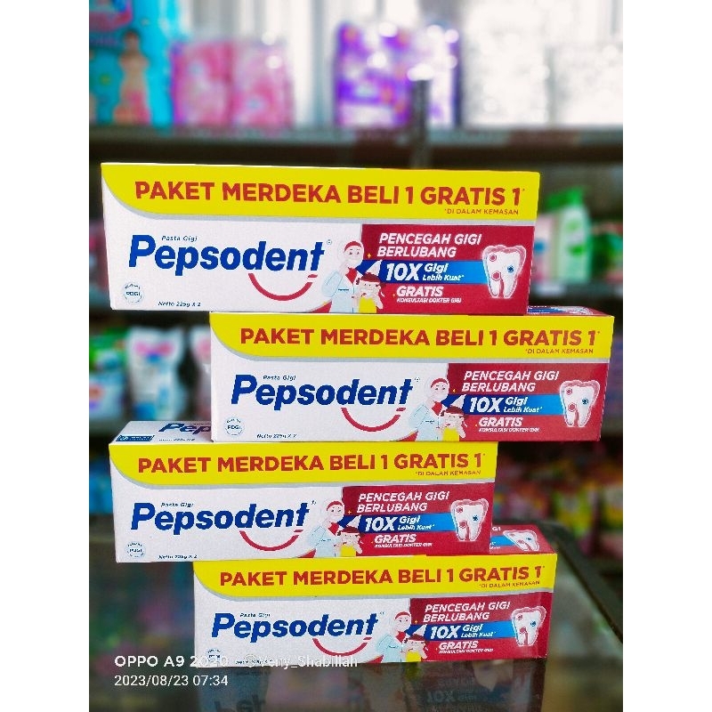 PEPSODENT DOUBLE JUMBO 225 X 2 PC