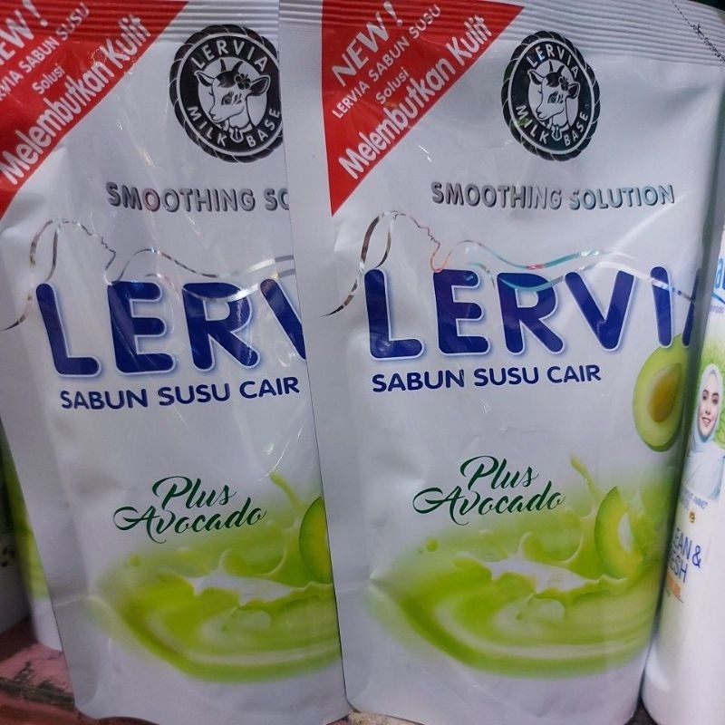 lervia sabun cair revil 400ml plus avocado