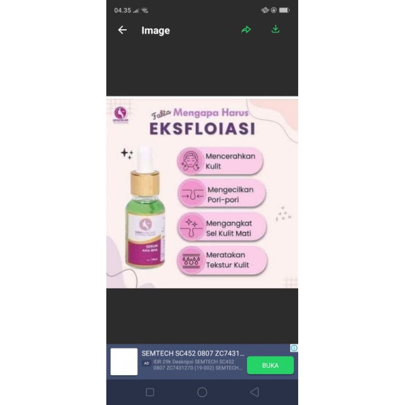 ExpoliatingDrwskincre100%OriginalBPOM