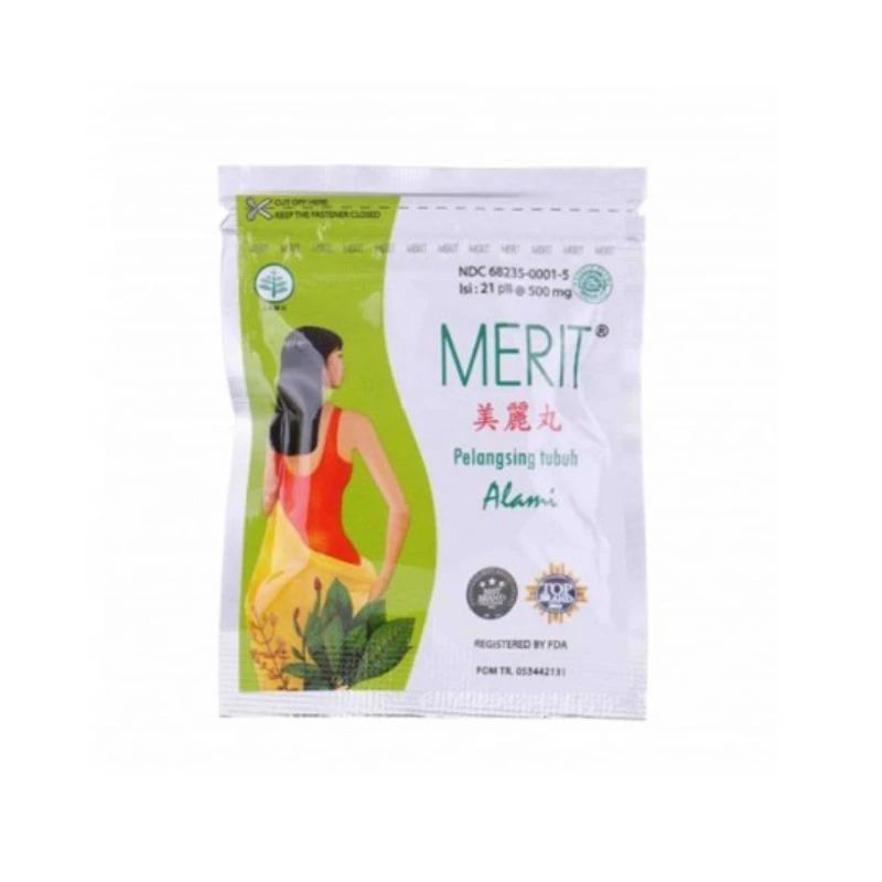 merit pelangsing alami 15 pil