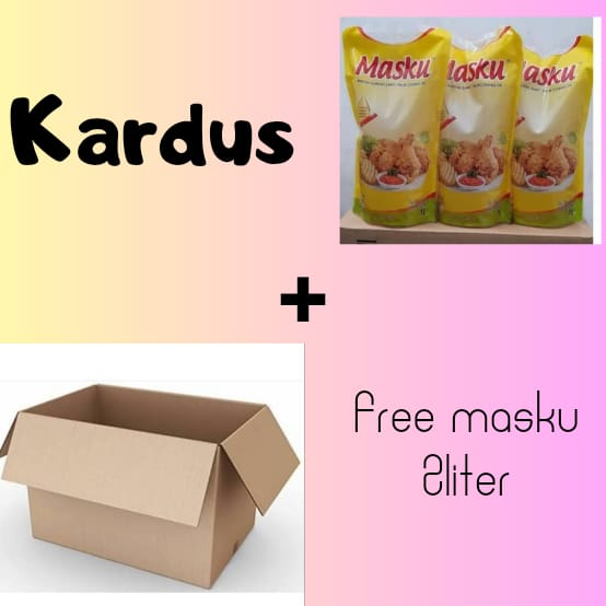 KARDUS FREE MINYAK 2L