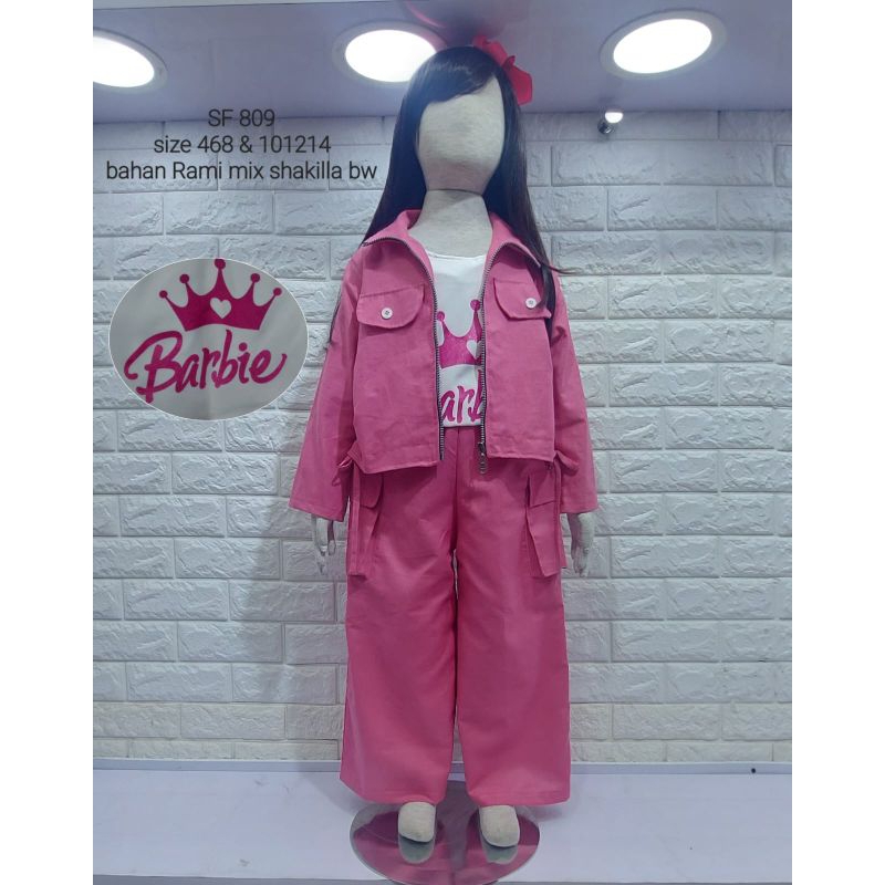 SETELAH BARBIE 3in1 PREMIUM IMPORT