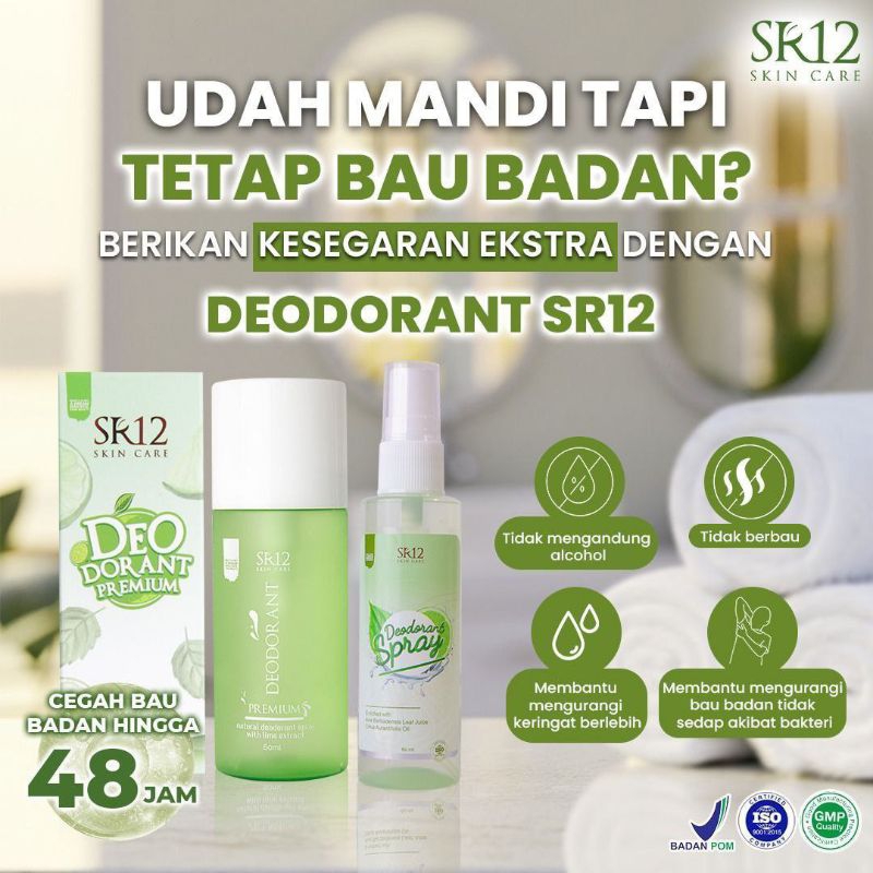 Deodorant Spray Reguler Dan Premium 60ml