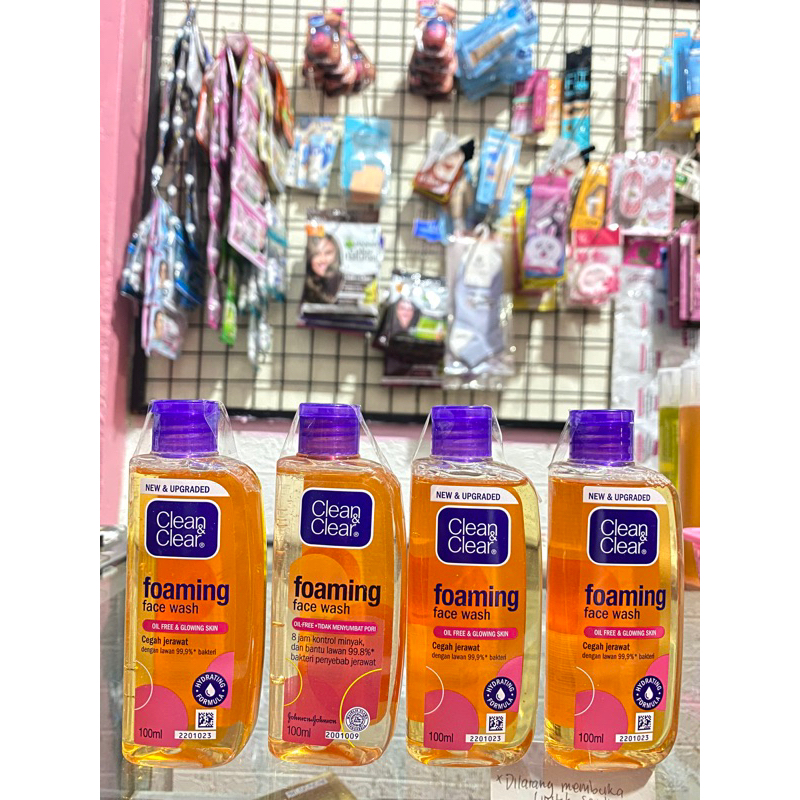 Clean & clear 100ml face wash