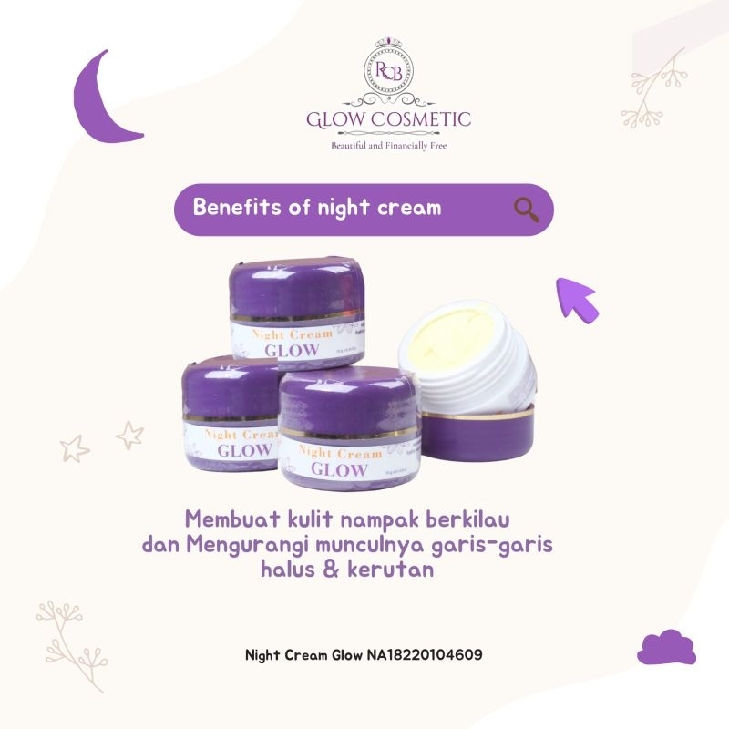 Night Cream Glow Rcb