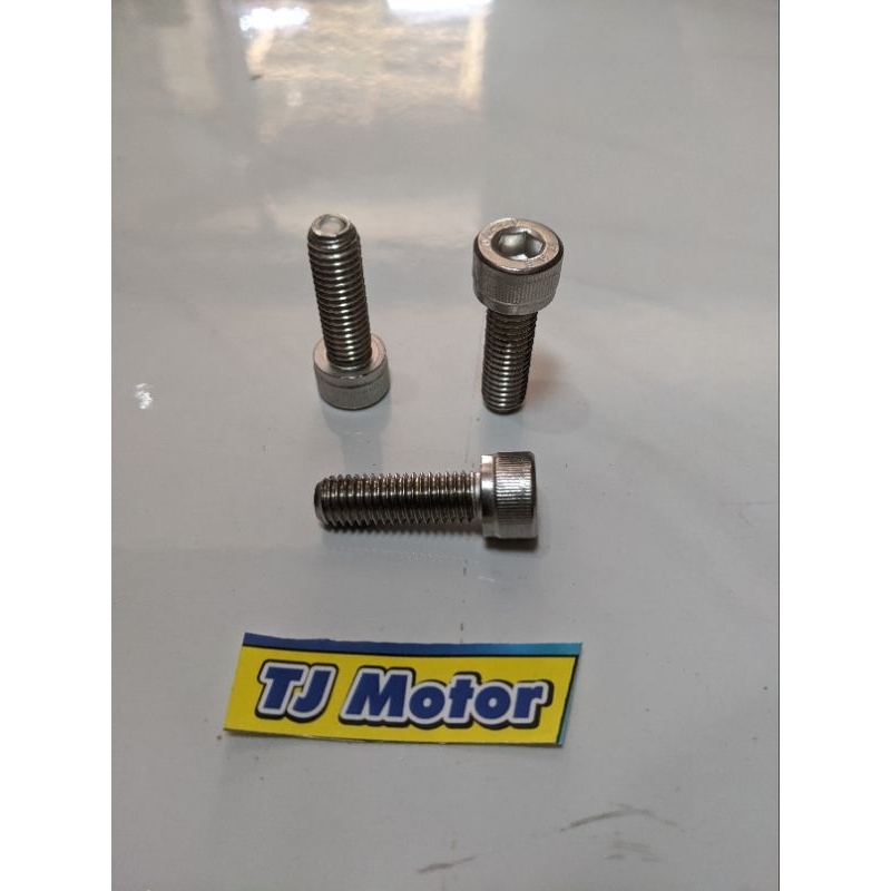 Baut L Stainless M8 pajang 25mm
