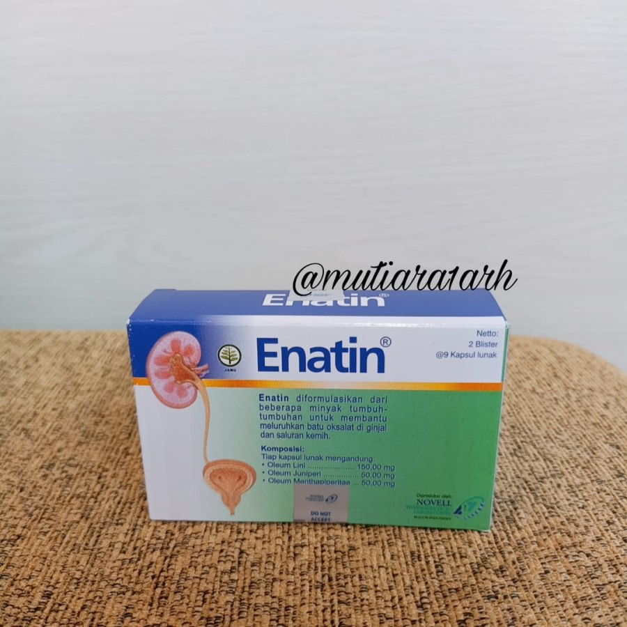 ENATIN KAPSUL ISI 18 KAPSUL