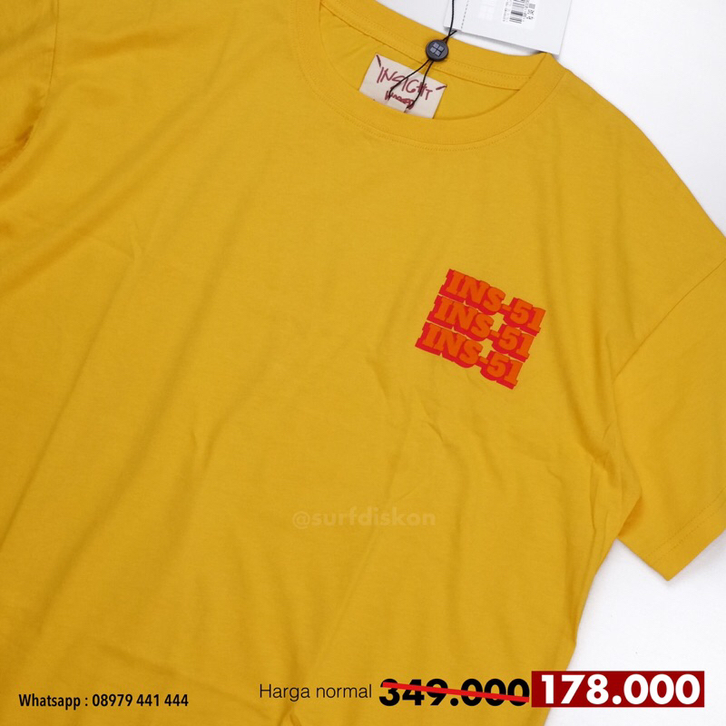 Insight Feline Tee Yellow