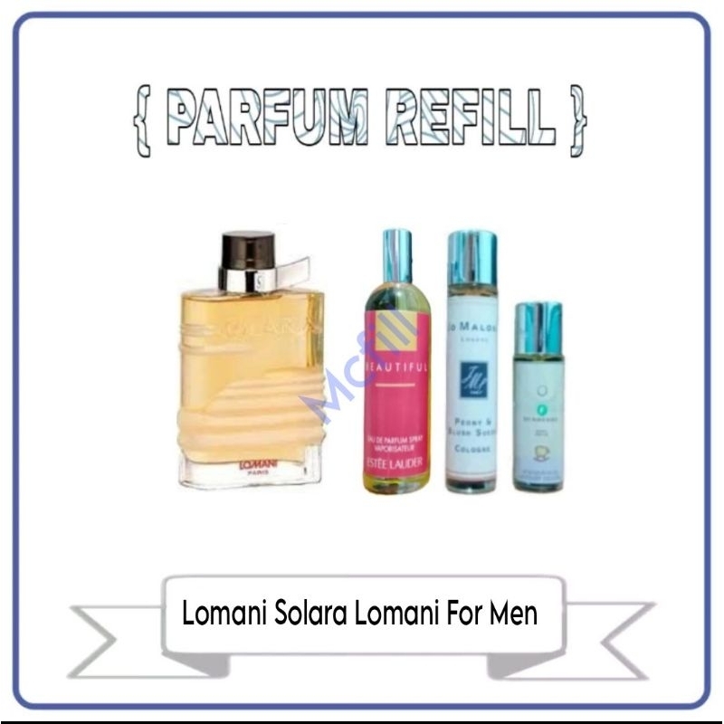 Parfum Refill Solara Lomani For Men