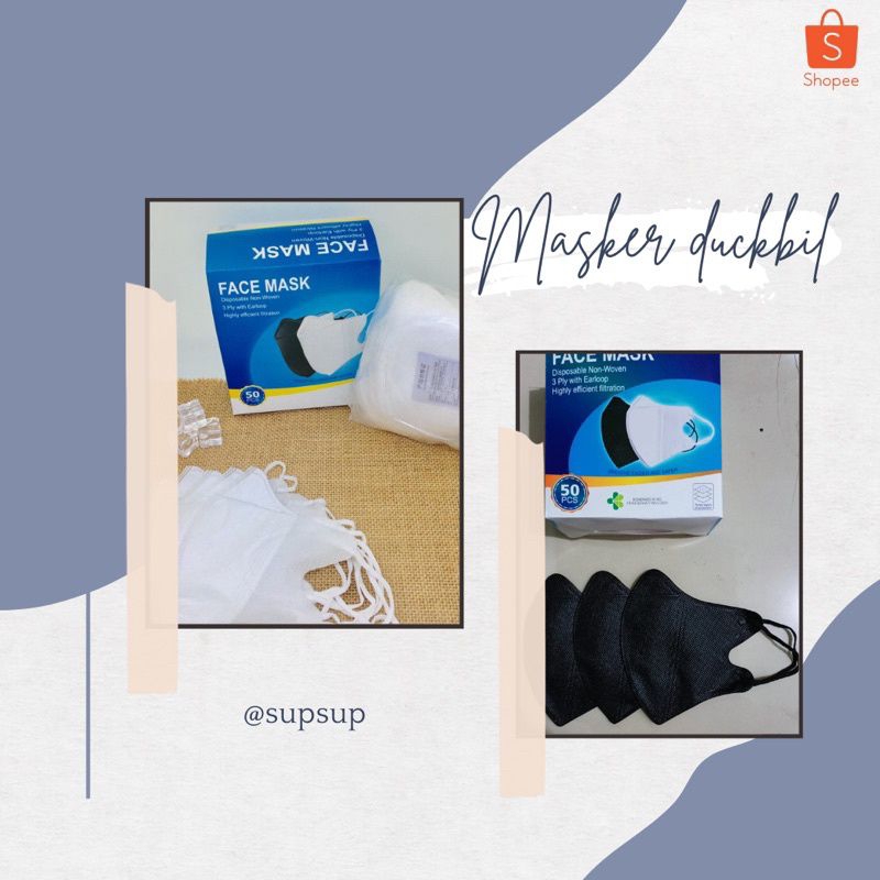 masker duckbil