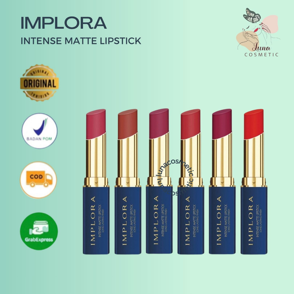 Implora Intense Matte Lipstick Long Lasting Finish