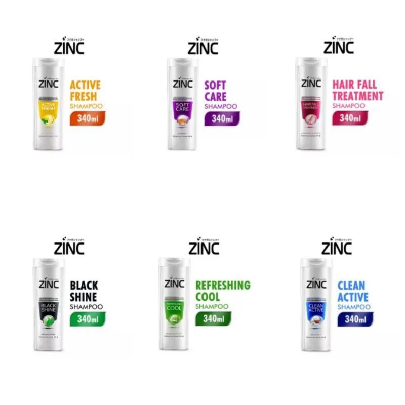 Zink Shampo Refreshing Cool 340 ML
