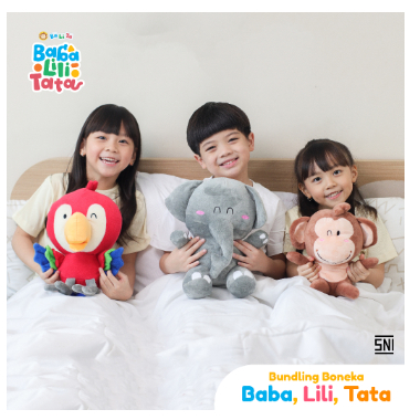 Bundling Boneka Baba + Lili + Tata