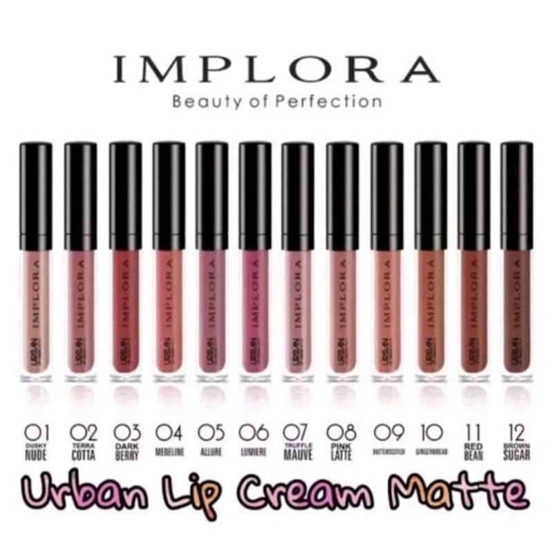 URBAN LIP CREAM MATTE IMPLORA