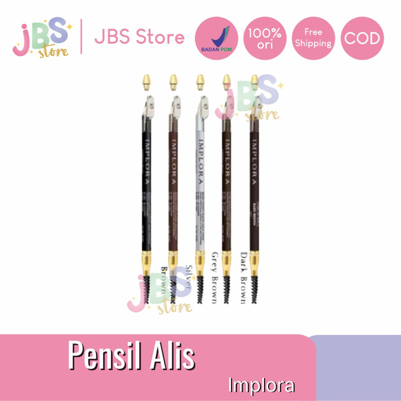 [JBS STORE] Pensil Alis Implora Bpom