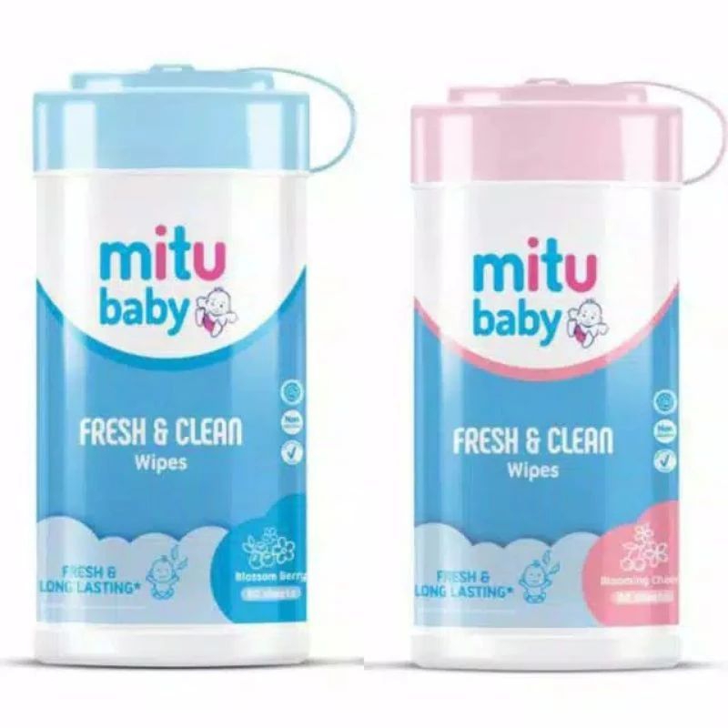 [PROMO] MITU Tissue Basah Botol 60's