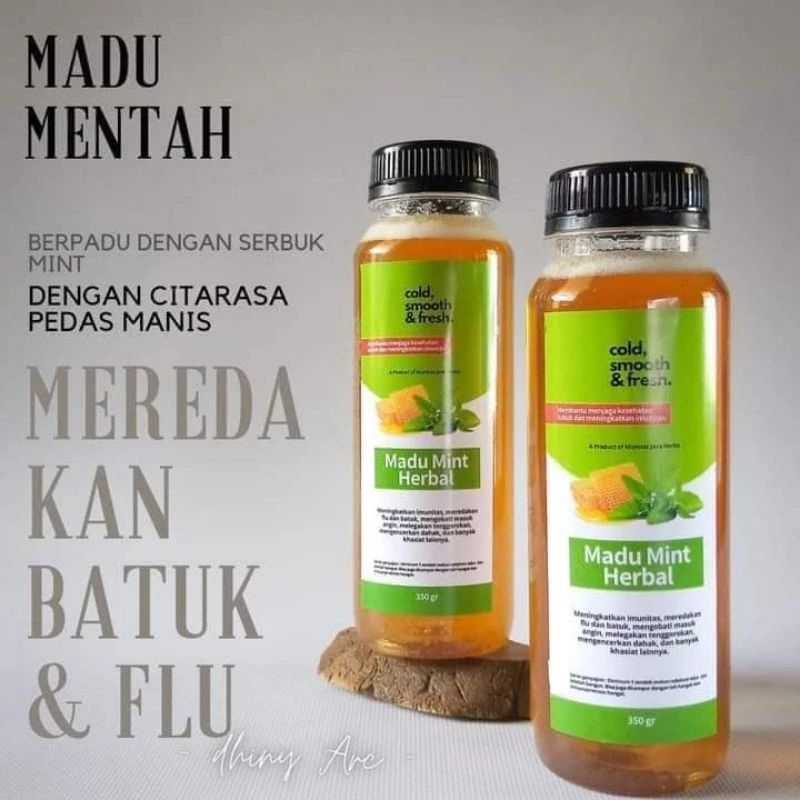 Madu Mint Java Hills Honey 330gr