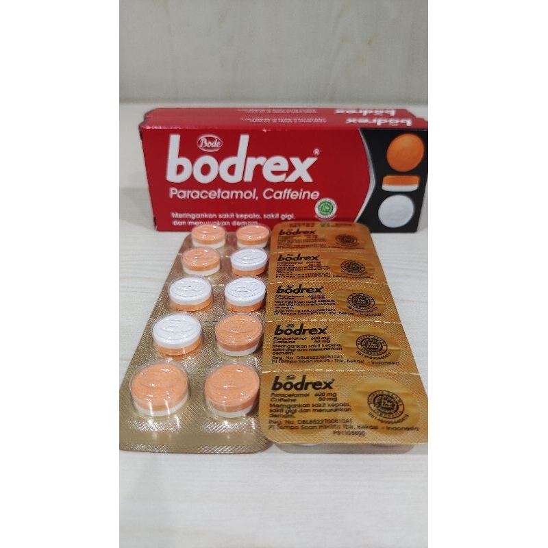 BODREX Tablet 10 tablet-Paracetamol, Caffeine