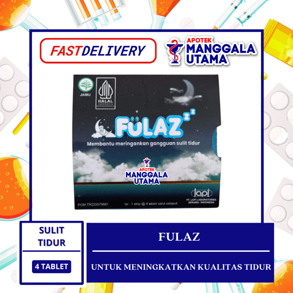 FULAZ PER STRIP ISI 4 TABLET